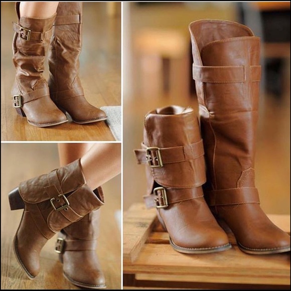 wild diva lounge Shoes - NEW - Wild Diva foldable boots - Sz. 5 NEW in Box